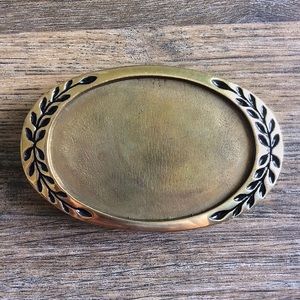 Aminco Heritage Buckles vintage brass belt buckle
